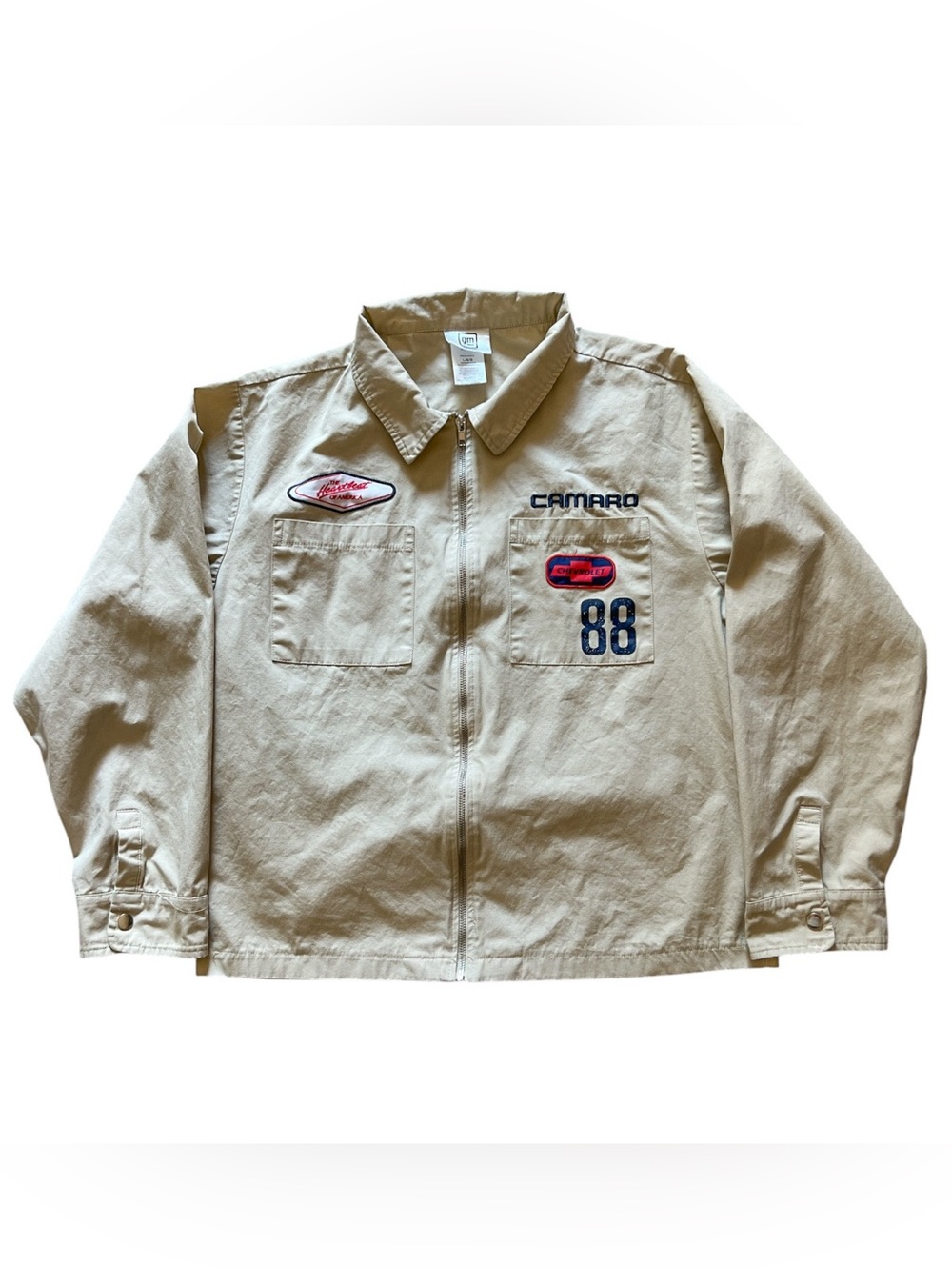 GM Official Y2K Camaro 90's Racing Jacket Large